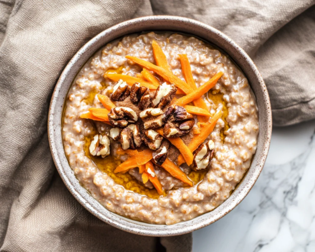 Baked Carrot Cake Oatmeal