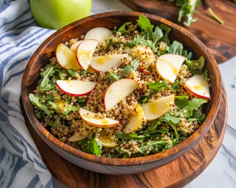 Honey Mustard Quinoa Apple Salad