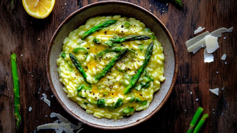 asparagus risotto