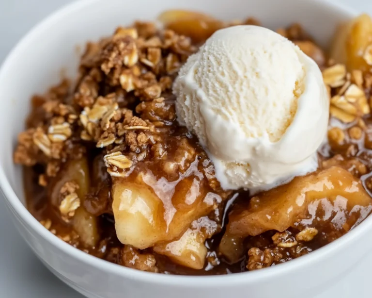 slow cooker apple crisp